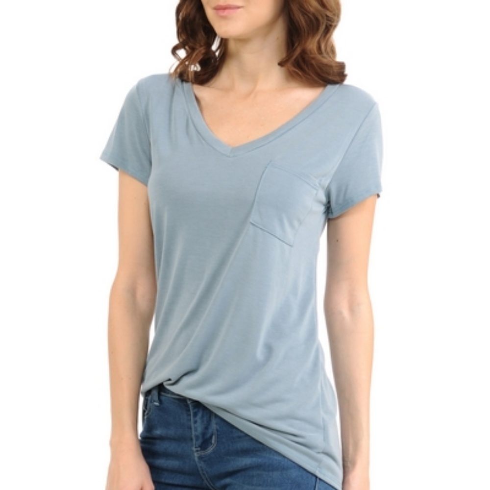 V-Neck Tee - Picture 3 of 4